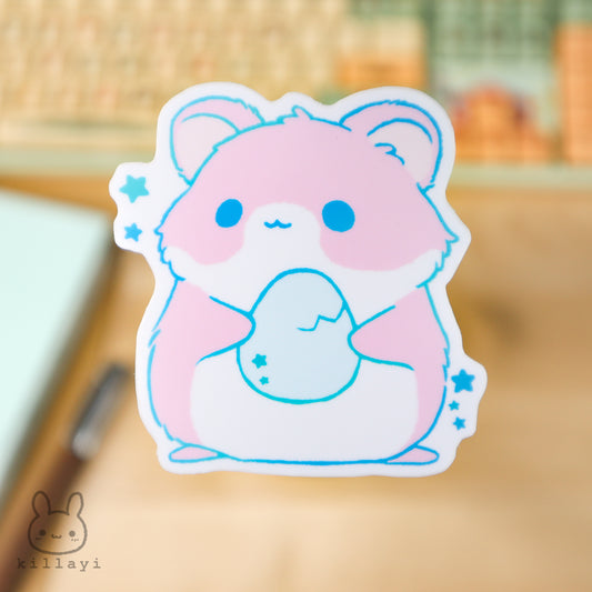 Sticker - Egg Hamster