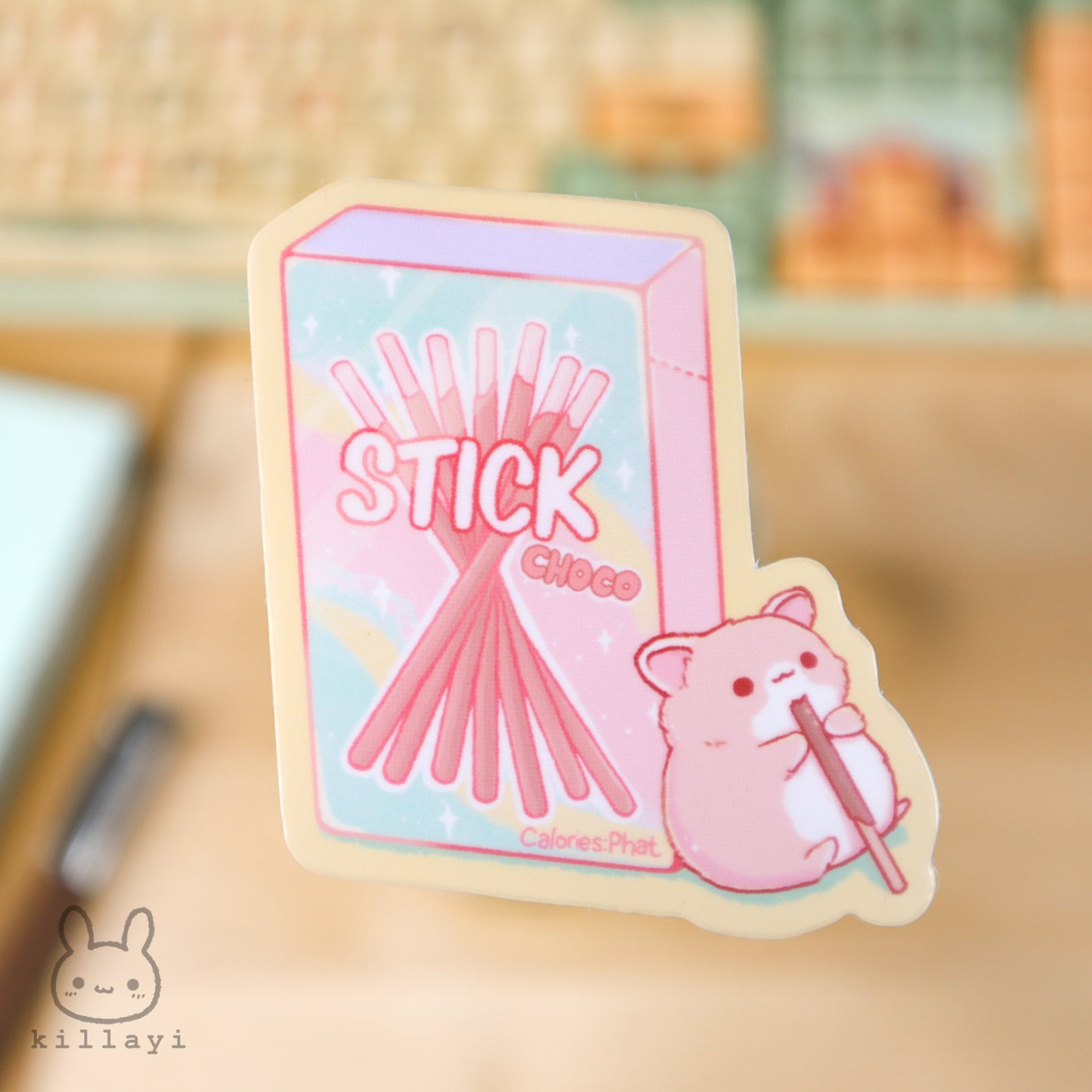 Sticker - Choco Stick Hamster