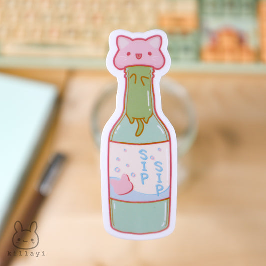 Sticker - Soju Cat