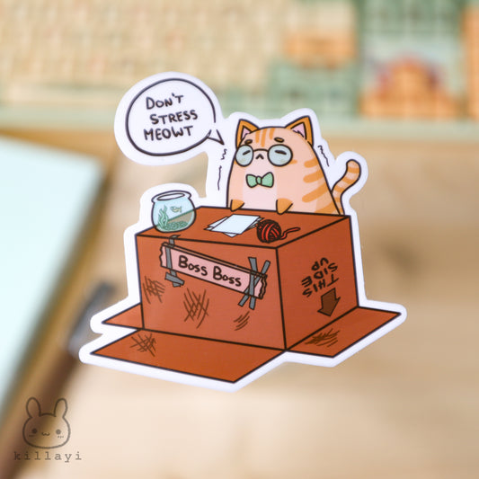 Sticker - Don't Stress Meowt