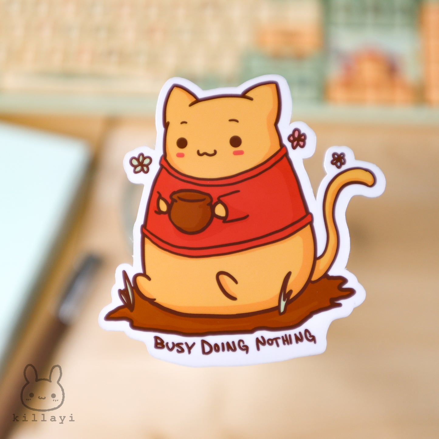 Sticker - Busy Doing Nothing