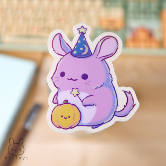 Sticker - Wizard Chinchilla