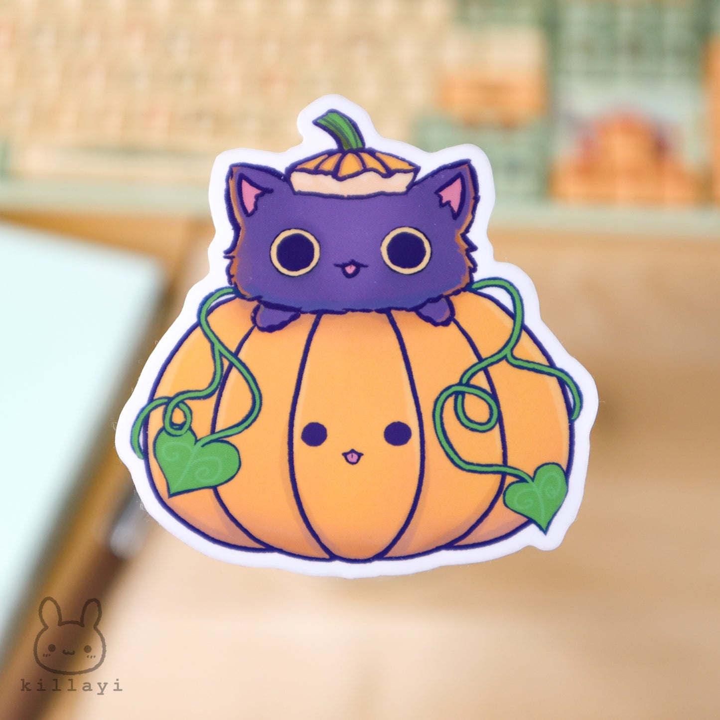 Sticker - Pumpkin Cat