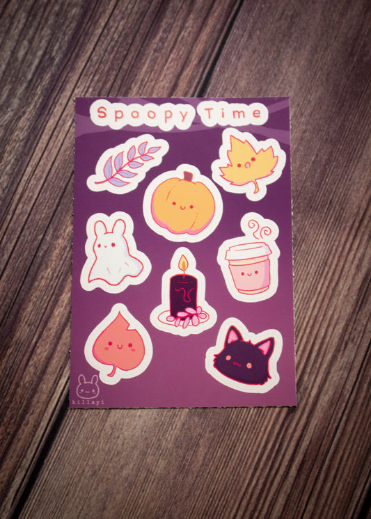 Sticker Sheet - Spoopy Time