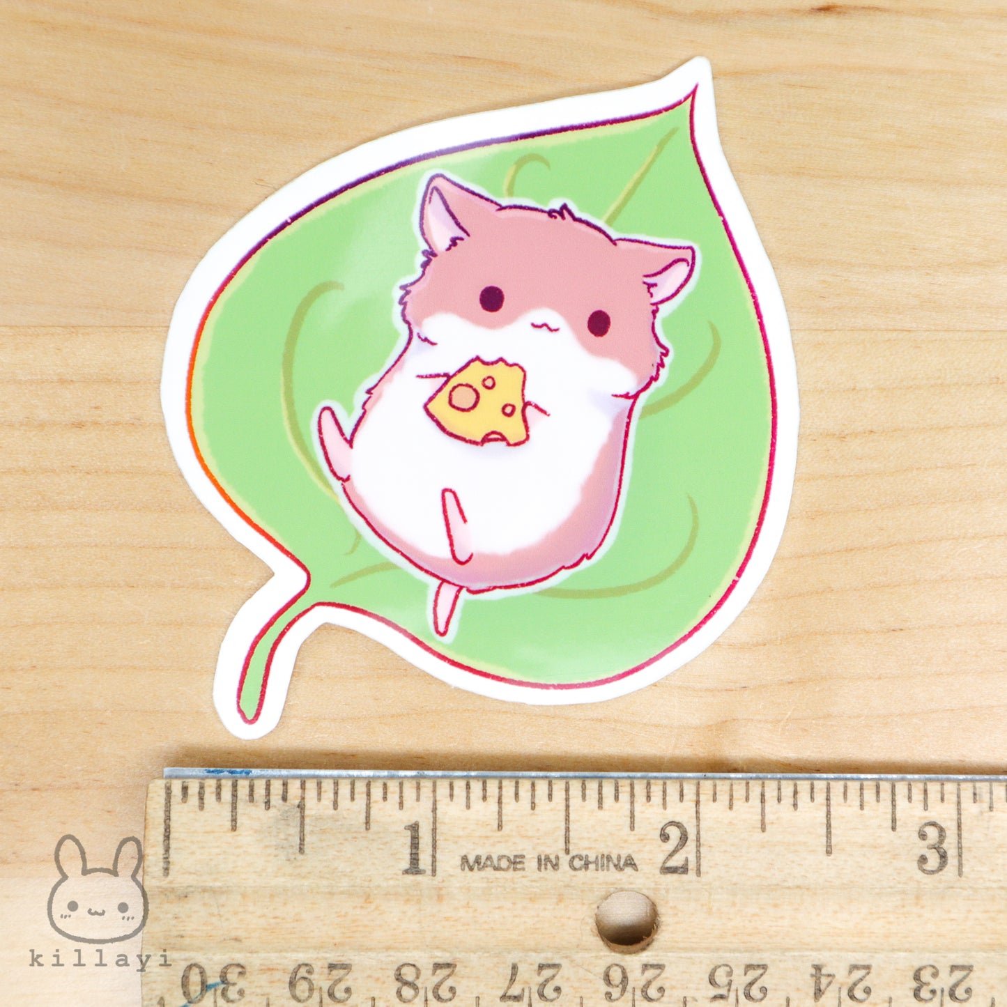 Sticker - Leaf Hamster