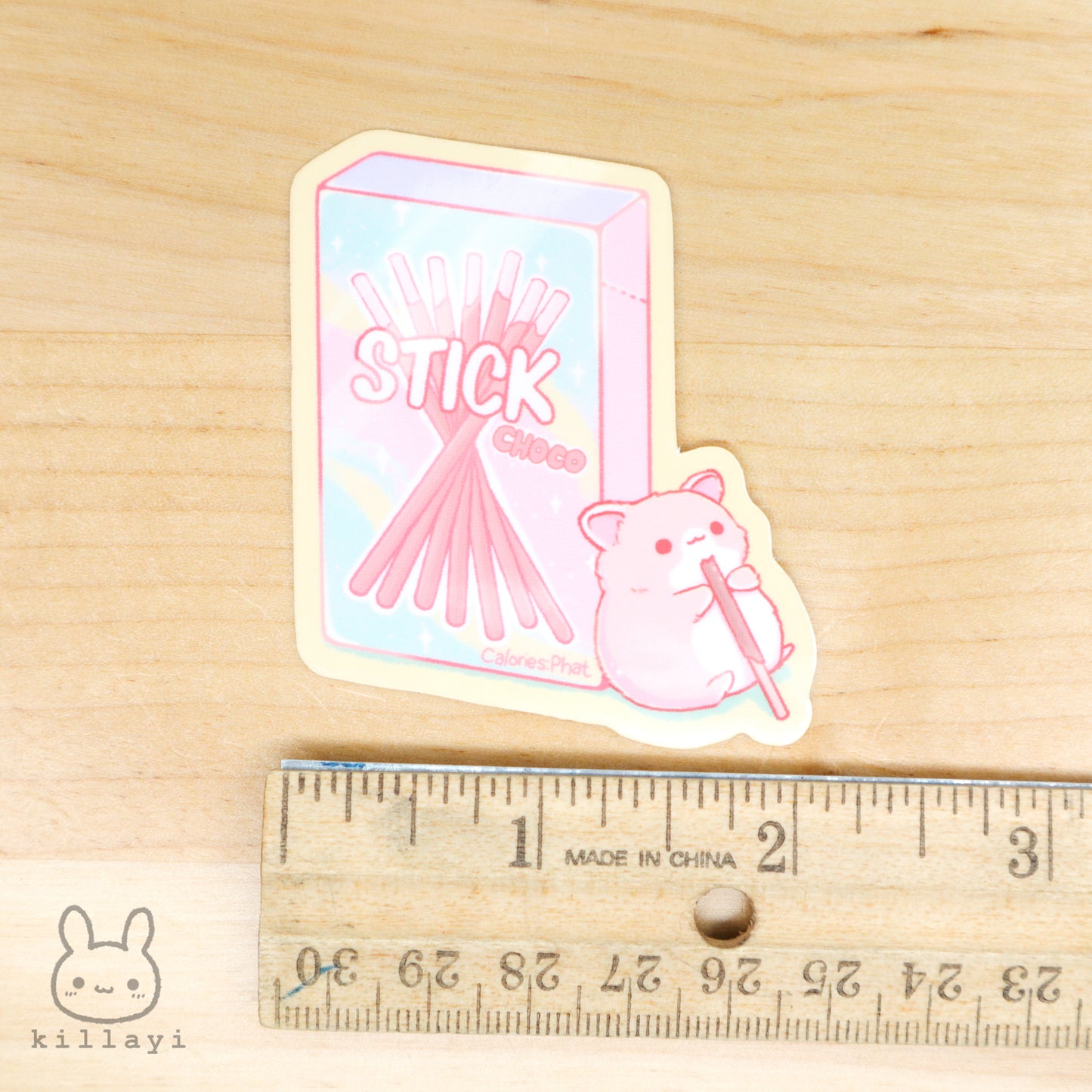 Sticker - Choco Stick Hamster