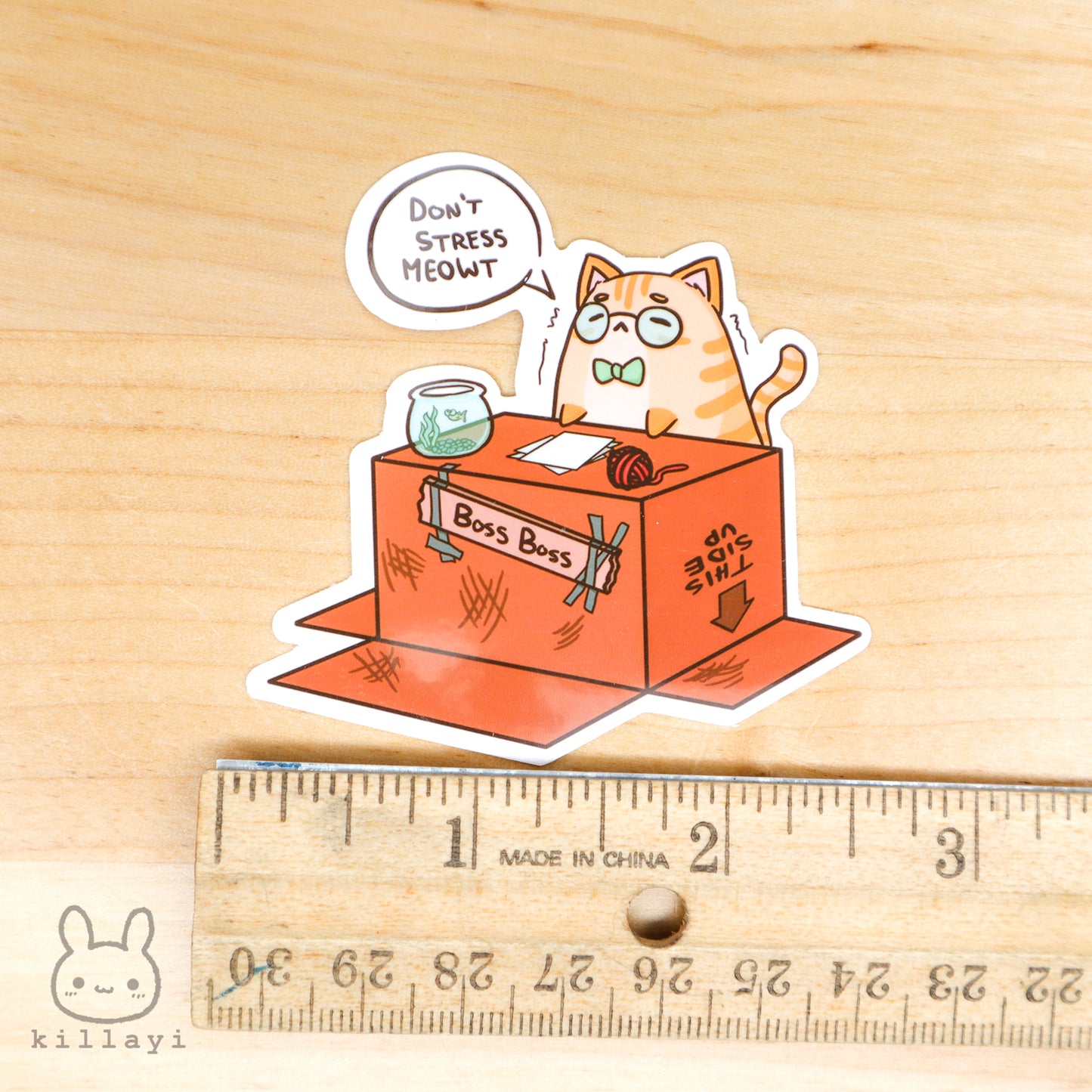 Sticker - Don't Stress Meowt