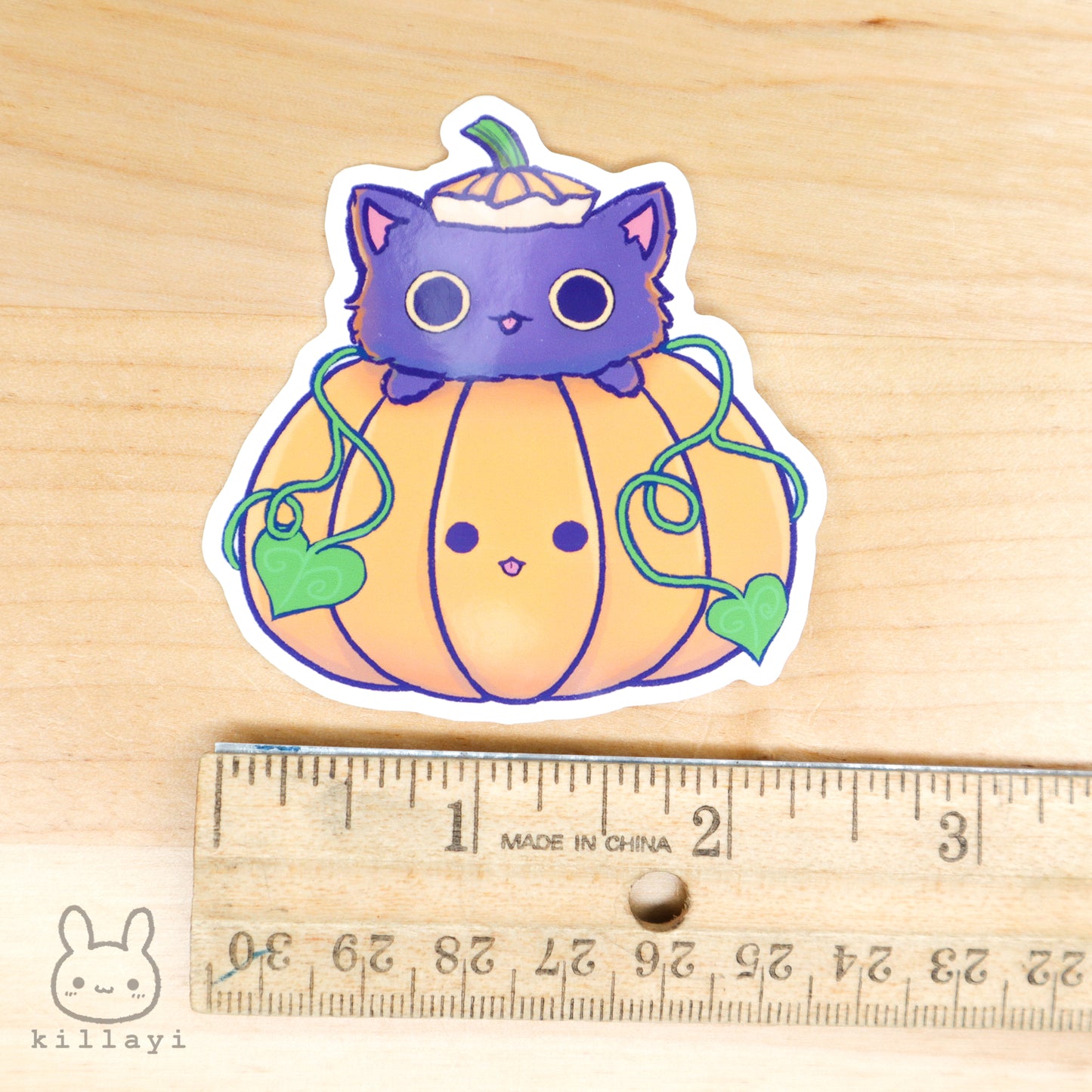 Sticker - Pumpkin Cat